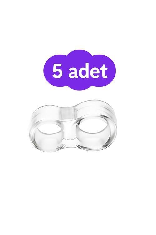 Şeffaf Silikon Kapı Stoperi Tutacağı 5 Adet Kapı Durdurucu