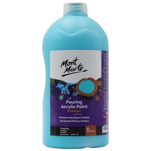 MM Dökme Akrilik Boya Premium  1L - Turquoise