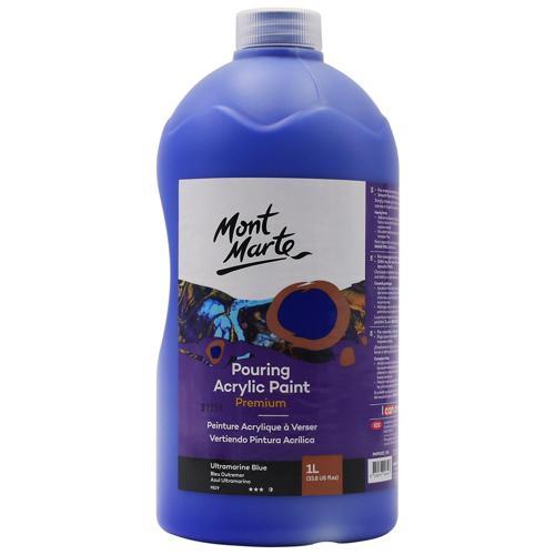 MM Dökme Akrilik Boya Premium  1L - Ultramarine blue