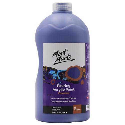 MM Dökme Akrilik Boya Premium  1L - Dark Purple