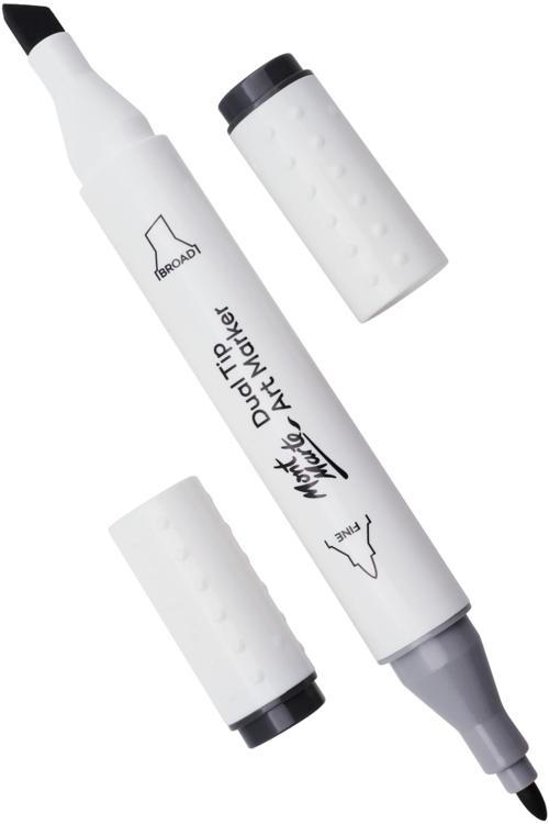 MM Marker Çift Uçlu Sanat Kalemi Premium - Cool Grey CG8