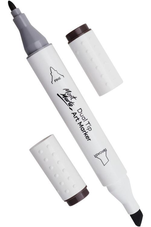 MM Marker Çift Uçlu Sanat Kalemi Premium - Warm Grey WG7