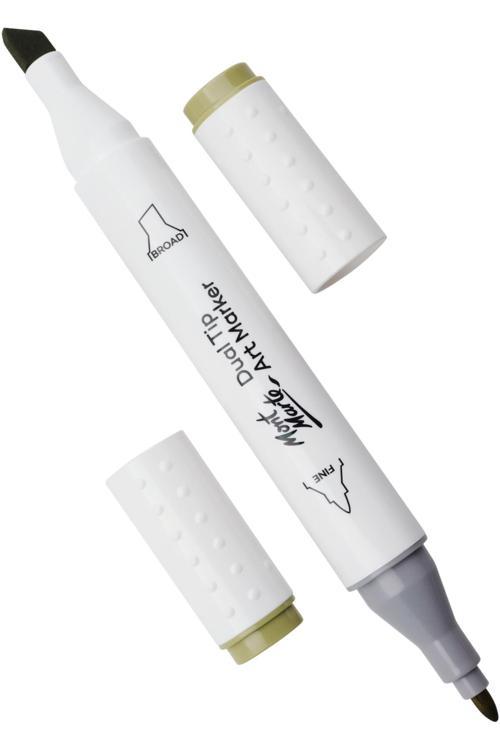 MM Marker Çift Uçlu Sanat Kalemi Premium - Yellow Green 48