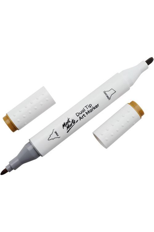 MM Marker Çift Uçlu Sanat Kalemi Premium - Dark Yellow 31