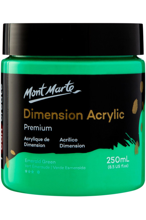 MM Premium Dimension Akrilik 250ml - Emerald Green