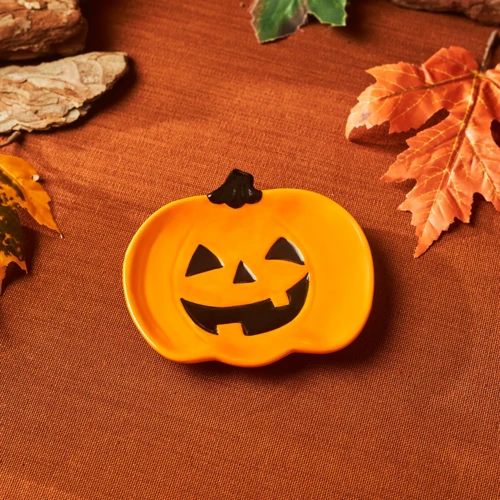 Halloween Pumpkin Tatlı Tabağı