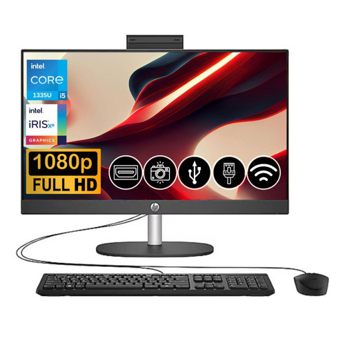 Proone 240 G10 i5 1335U 32GB 2TB M.2 SSD B6JD5ES ATL14 23.8" FHD Fdos Siyah All In One Bilgisayar