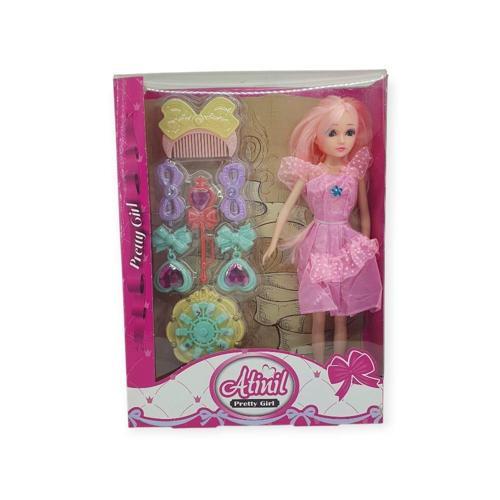 Prenses Bebek Makyaj Seti - Pembe