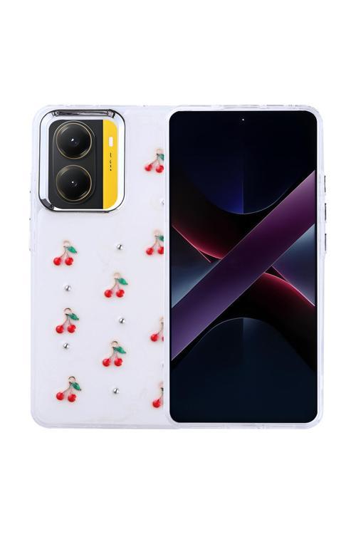 Xiaomi Poco X7 Pro Uyumlu Kılıf Airbag Köşeli Şeffaf Baskılı Z-Kutup