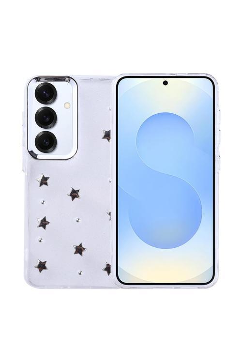 Samsung Galaxy S25 Plus Uyumlu Kılıf Airbag Köşeli Şeffaf Baskılı Z-Kutup