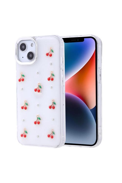 İphone 14 Uyumlu Kılıf Airbag Köşeli Şeffaf Baskılı Z-Kutup