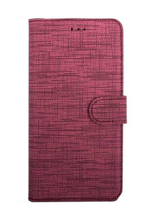 Galaxy S20 PlusVe Para Gözlü Kumaş Desen Mhm Pembe