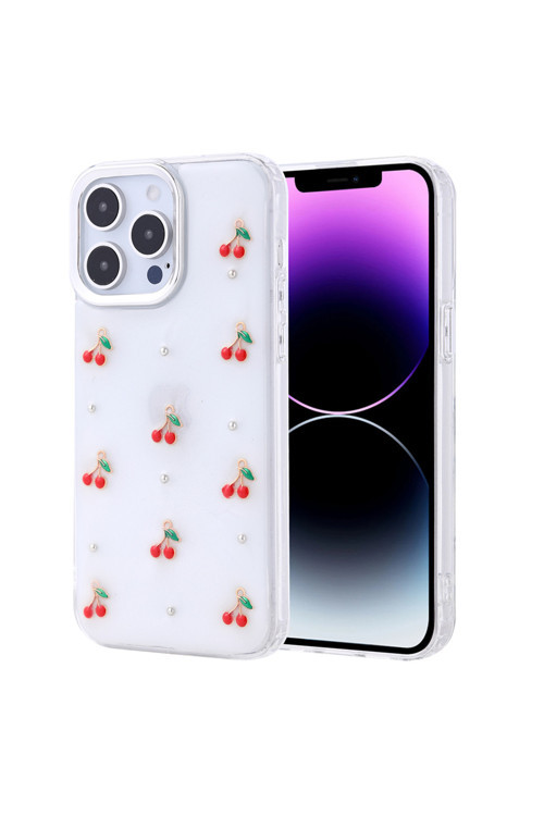 İphone 14 Pro Max Uyumlu Kılıf Airbag Köşeli Şeffaf Baskılı Z-Kutup