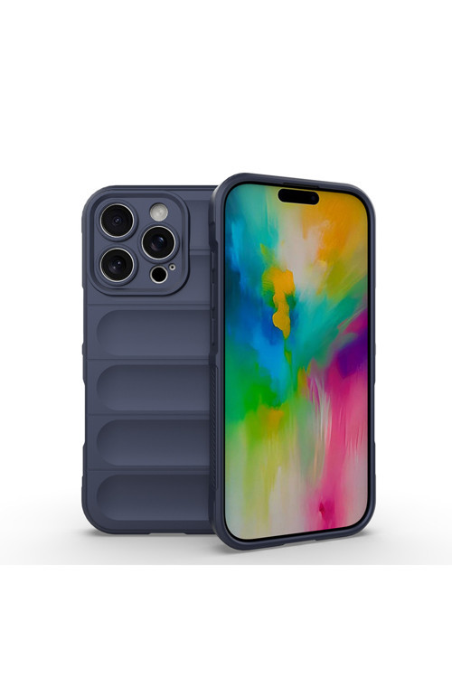 İphone 16 Pro Max Uyumlu Kılıf Tpu Oyuklu Arka Yüzey Z-Etnik Esnek O-Tto Prime