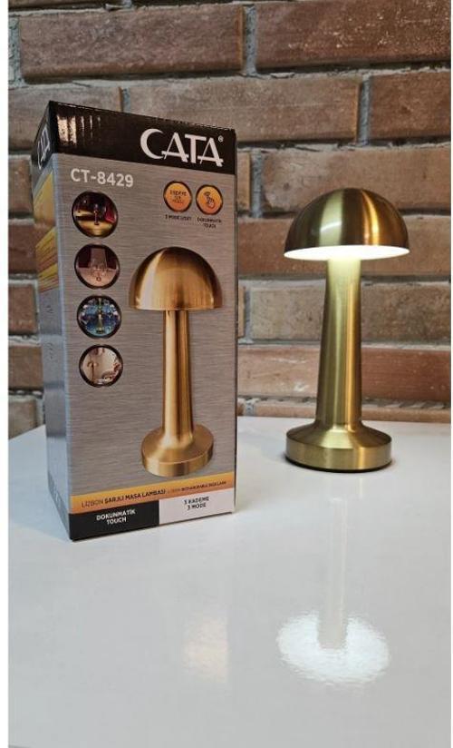 Lizbon Antik Şarjlı Masa Lambası CT-8429