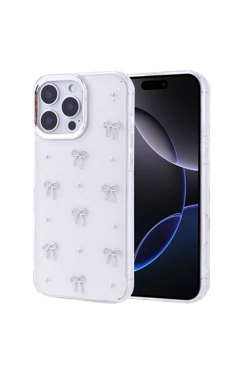 İphone 16 Pro Max Uyumlu Kılıf Airbag Köşeli Şeffaf Baskılı Z-Kutup