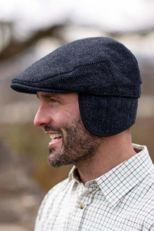 Erkek Kışlık Kasket Premium Kulaklı Yün Driver Şapka