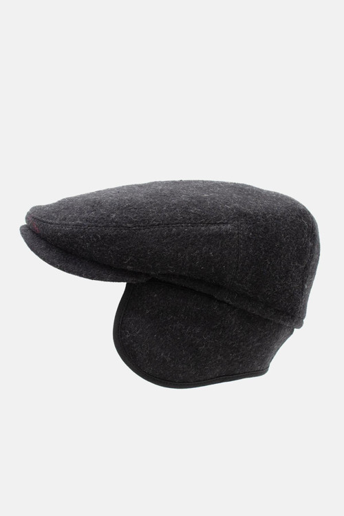 Erkek Kışlık Kasket Premium Kulaklı Yün Driver Şapka