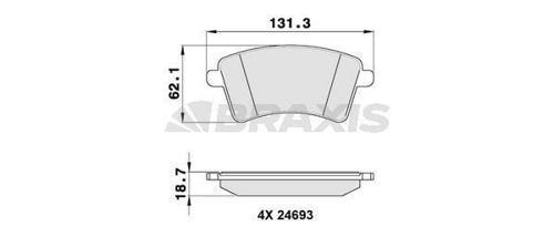 ON FREN BALATASI KANGOO III 08 MERCEDES CITAN 1321 1.2 TCE 1.5 DCI 1.6