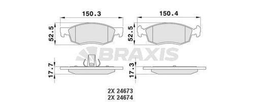 ON FREN BALATASI LOGAN MCV 1.4 / 1.6 / 1.6 16V / 1.5DCI 02 / 07