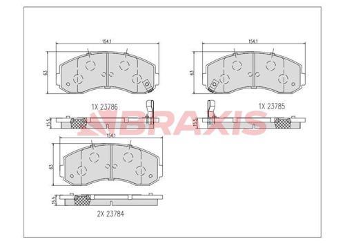 ON FREN BALATASI BONGO 97- K2500 02- K2700 98- ASIA HI-TOPIC 93-99