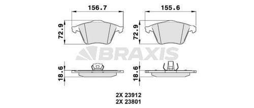 ON FREN BALATASI VECTRA C 0208 02 2.8 V6 / A4 0408 A6 04 A8 03 / EXEO 09 / FOCUS II 0511 ST