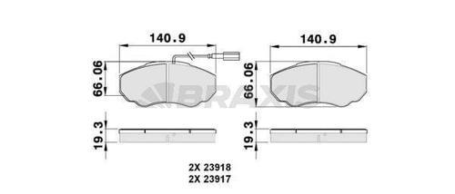 ON FREN BALATASI BOXER DUCATO JUMPER 2.0HDI 2.0I 2.2HDI 14Q 02 06