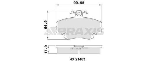 ON FREN BALATASI DACIA LOGAN 0612 RENAULT R9-11-19-21 SYMBOL II 08 CLIO I 9803 MEGANE I 9603 1.2