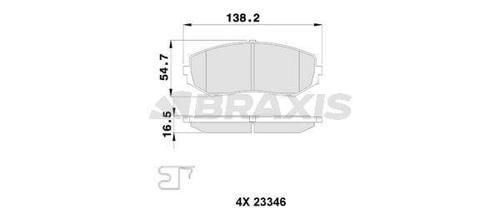 ON FREN BALATASI SUZUKI GRAND VITARA 2.0 / 1.9DDIS 10 / 05-