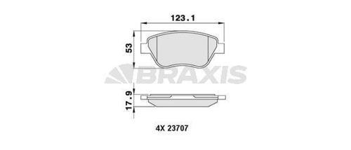 ON FREN BALATASI FIAT BRAVO II FIORINO PANDA STILO 05 CITROËN NEMO 10 PEUGEOT BIPPER 10