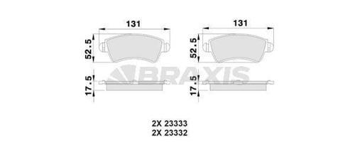ON FREN BALATASI P206 GTI EW10J4 (2.0 16V) TU5JP4 (1.6 16V) P306 XSARA 1.6 8V 1.9 (CELIK SEGMANLI)