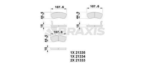 ON FREN BALATASI SUZUKI ALTO 94-02 SWIFT I II 90-96 INDICA 03-08 INDIGO 03- CAPPUCINO 92-95