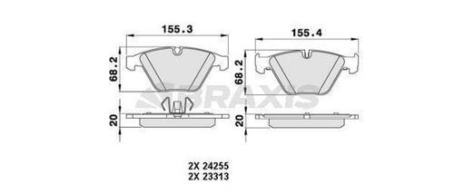ON FREN BALATASI BMW E90 E91 E92 E93