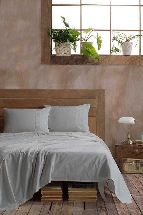 Ranfors Çarşaf Seti Gümüş