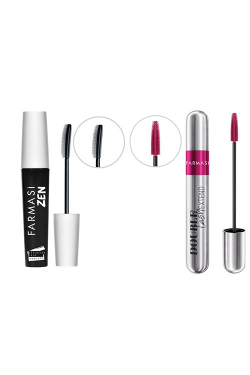 Zen Maskara Double Lash Extend Çıft Etkili Maskara 12 Ml