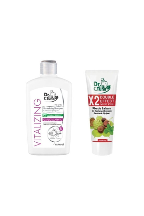 Vıtalızıng Sarımsaklı Şampuan 500 Ml & İki Kat Etkili Masaj Jeli 250 Ml