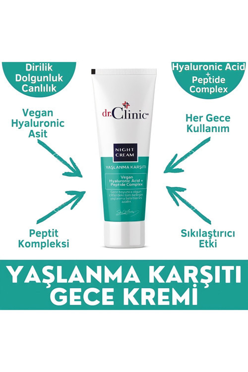 Yaşlanma Karşıtı Gece Kremi 50 Ml