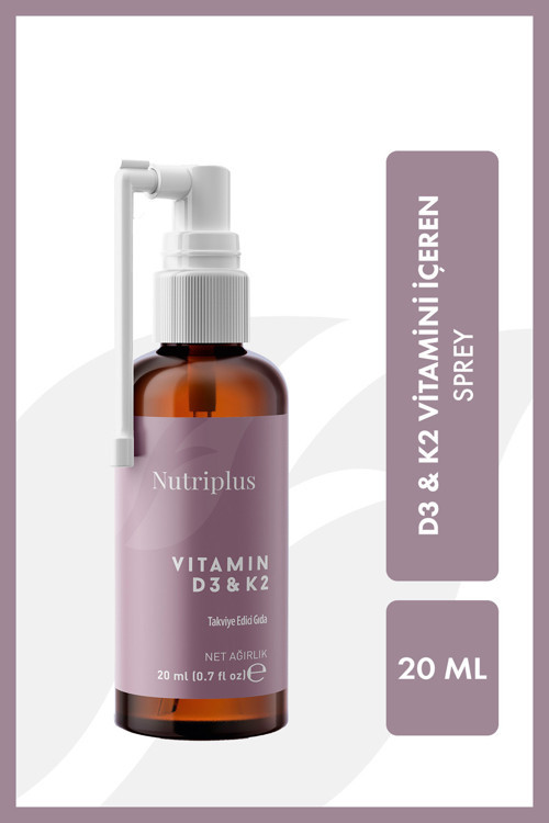 Nutriplus D3&K2 Vitamin Sprey 20 Ml