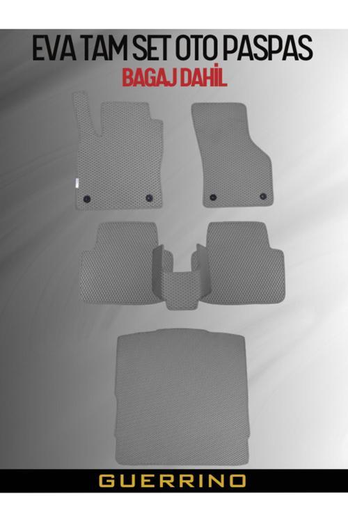 Citroen-C4-(2004-2010) İçin Eva Ful Paspas Takımı (Metal Topukluk Hariç)