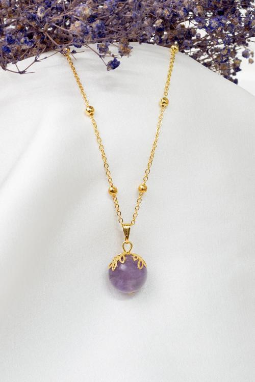 Ametist Taşı Kolye
