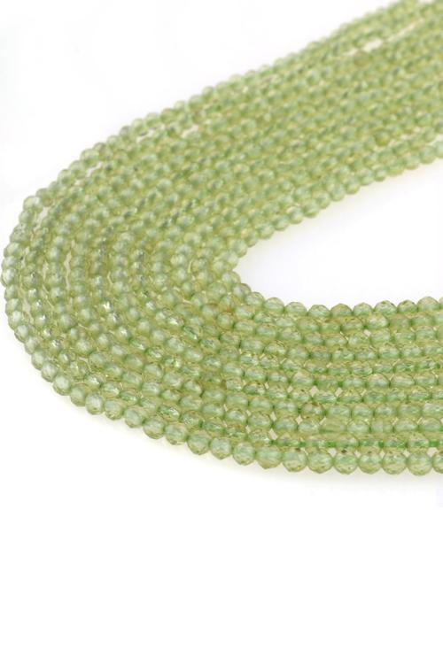 2 MM Faset Kesim Zeberced Taşı Dizi - Dizi0277