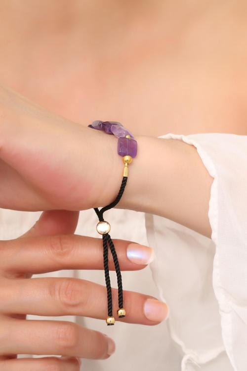 Ametist Taşı Bileklik
