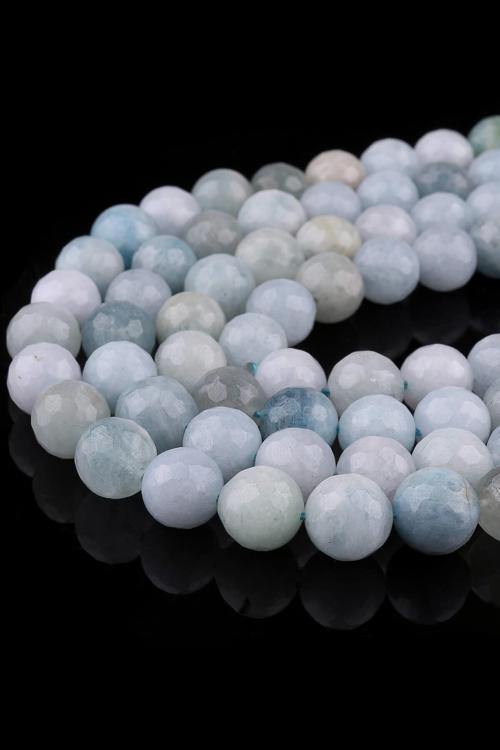 10 MM Faset Kesim Akuamarin Taşı Dizi - TAS-2621