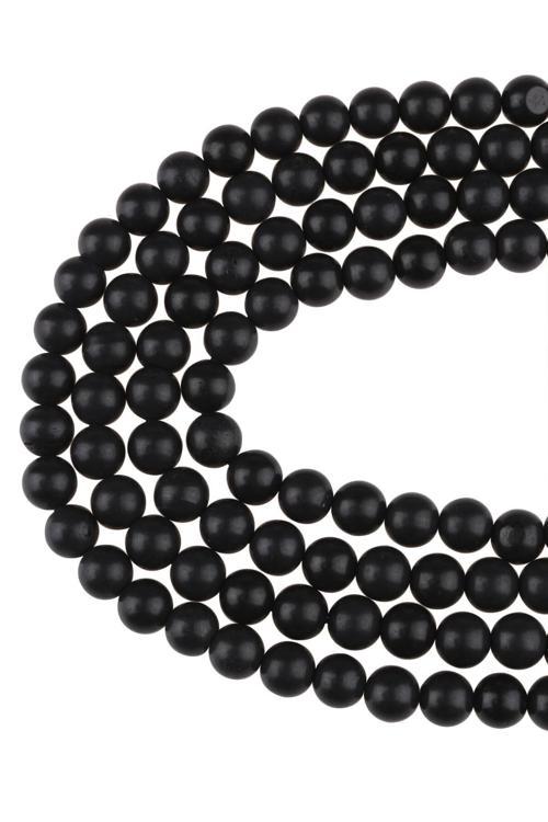 6 MM Şungit Taşı Dizi