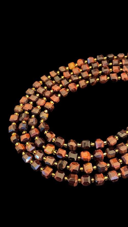 7x7 MM Şahin Gözü Taşı Dizi