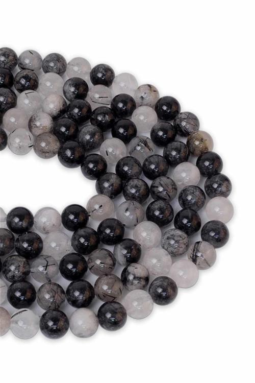 8 MM Rutil Kuvars Taşı Dizi