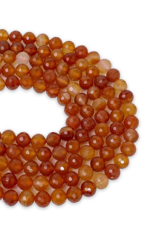 8 MM Faset Akik Taşı Dizi