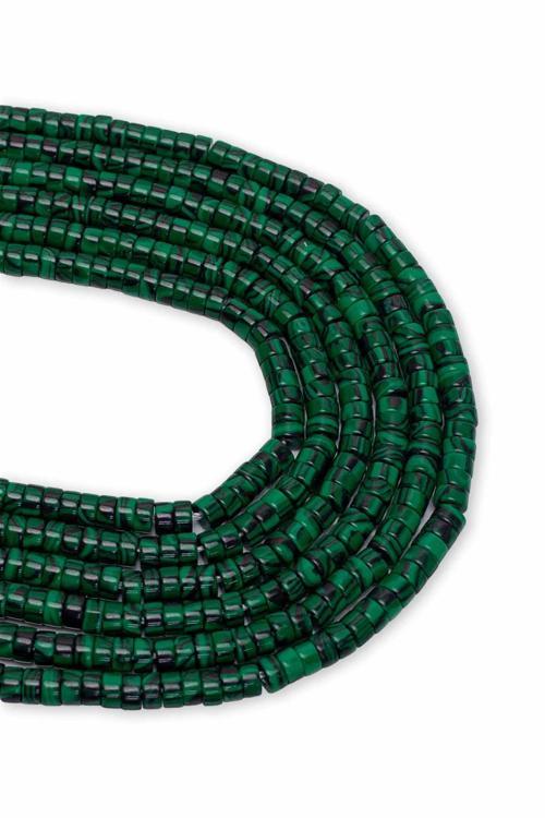 4x2 MM Malahit Taşı Dizi Sıkma