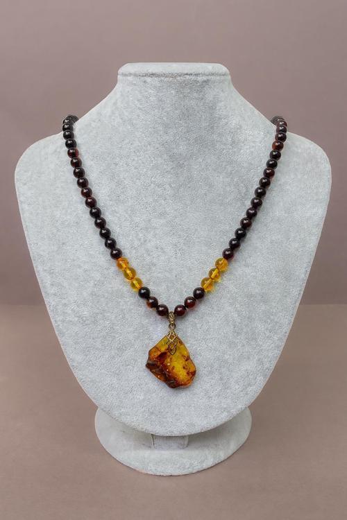 Sertifikalı Kehribar Kolye