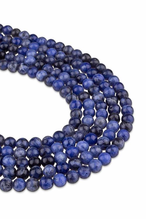 6 MM Sodalit Doğal Taş Dizi